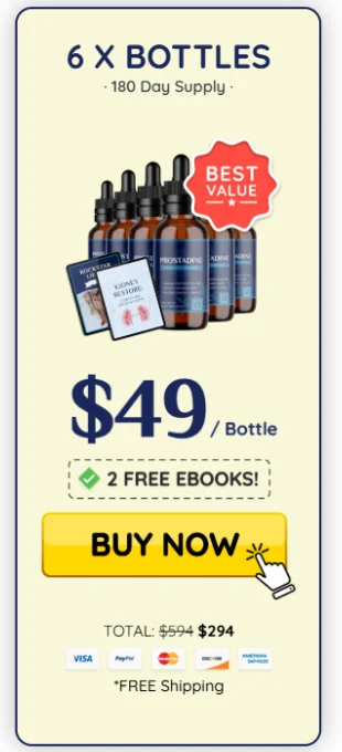 Prostadine buy now 6 bottles
